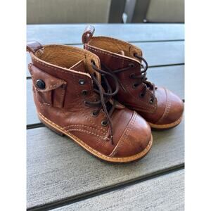 Mikoleon Heirloom Handmade Leather Boots 24 7 8 Toddler